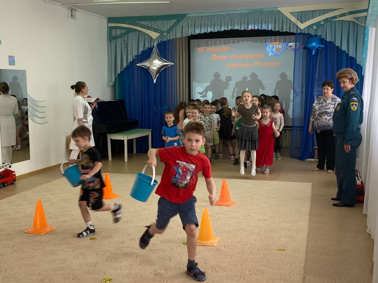 Игры юных пожарных
